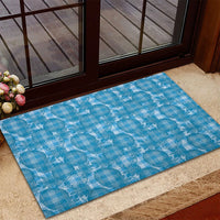 Polu Hawaii Breadfruit Palaka Motifs Rubber Doormat LT14 - Polynesian Pride