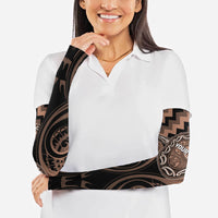 Aotearoa Kati Mamoe Personalised Arm Sleeves Maori Iwi Poutama Puhoro Tattoo LT14 - Polynesian Pride
