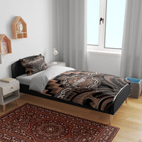 Aotearoa Kati Mamoe Bedding Set Maori Iwi Poutama Puhoro Tattoo LT14 - Polynesian Pride