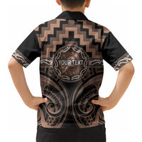 Aotearoa Kati Mamoe Personalised Hawaiian Shirt Maori Iwi Poutama Puhoro Tattoo LT14 - Polynesian Pride