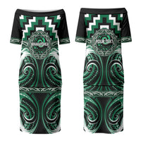 Aotearoa Whakatohea Personalised Couples Matching Puletasi and Hawaiian Shirt Maori Iwi Poutama Puhoro Tattoo LT14 - Polynesian Pride