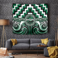 Aotearoa Whakatohea Tapestry Maori Iwi Poutama Puhoro Tattoo LT14 Green - Polynesian Pride