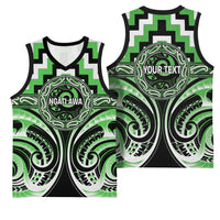 Aotearoa Ngati Awa Personalised Basketball Jersey Maori Iwi Poutama Puhoro Tattoo LT14 - Polynesian Pride