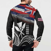 Hawaii Independence Day Button Sweatshirt La Kuokoa - Happy 28th November LT14 - Polynesian Pride