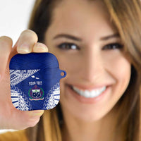Toa Samoa Rugby Custom AirPods Case Go Champions Pacific Samoan Pattern LT14 - Polynesian Pride