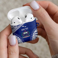 Toa Samoa Rugby Custom AirPods Case Go Champions Pacific Samoan Pattern LT14 - Polynesian Pride