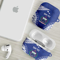 Toa Samoa Rugby Custom AirPods Case Go Champions Pacific Samoan Pattern LT14 - Polynesian Pride