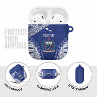 Toa Samoa Rugby Custom AirPods Case Go Champions Pacific Samoan Pattern LT14 - Polynesian Pride
