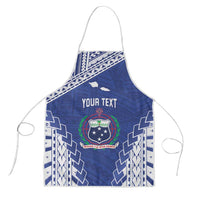 Toa Samoa Rugby Custom Apron Go Champions Pacific Samoan Pattern - Polynesian Pride
