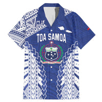 Toa Samoa Rugby Custom Family Matching Mermaid Dress and Hawaiian Shirt Go Champions Pacific Samoan Pattern - Polynesian Pride
