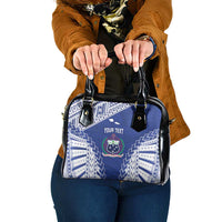 Toa Samoa Rugby Custom Shoulder Handbag Go Champions Pacific Samoan Pattern - Polynesian Pride