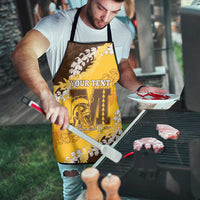 Personalized Mililani Hawaii High School Apron Puakenikeni Lei Hawaiian Pattern LT14 - Polynesian Pride