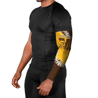 Personalized Mililani Hawaii High School Arm Sleeves Puakenikeni Lei Hawaiian Pattern LT14 - Polynesian Pride