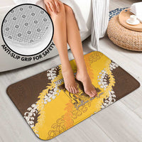 Personalized Mililani Hawaii High School Bathroom Set Puakenikeni Lei Hawaiian Pattern - Polynesian Pride