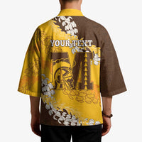 Personalized Mililani Hawaii High School Kimono Puakenikeni Lei Hawaiian Pattern - Polynesian Pride