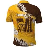 Personalized Mililani Hawaii High School Polo Shirt Puakenikeni Lei Hawaiian Pattern LT14 - Polynesian Pride