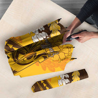 Personalized Mililani Hawaii High School Umbrella Puakenikeni Lei Hawaiian Pattern LT14 - Polynesian Pride