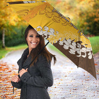 Personalized Mililani Hawaii High School Umbrella Puakenikeni Lei Hawaiian Pattern LT14 - Polynesian Pride