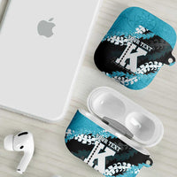 Personalized Kapolei Hawaii High School AirPods Case Puakenikeni Lei Hawaiian Pattern LT14 - Polynesian Pride