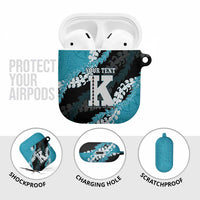 Personalized Kapolei Hawaii High School AirPods Case Puakenikeni Lei Hawaiian Pattern LT14 - Polynesian Pride
