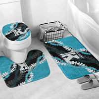 Personalized Kapolei Hawaii High School Bathroom Set Puakenikeni Lei Hawaiian Pattern - Polynesian Pride