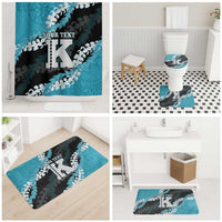 Personalized Kapolei Hawaii High School Bathroom Set Puakenikeni Lei Hawaiian Pattern - Polynesian Pride