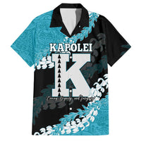 Personalized Kapolei Hawaii High School Family Matching Mermaid Dress and Hawaiian Shirt Puakenikeni Lei Hawaiian Pattern - Polynesian Pride
