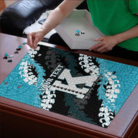 Personalized Kapolei Hawaii High School Puzzle Puakenikeni Lei Hawaiian Pattern LT14 - Polynesian Pride