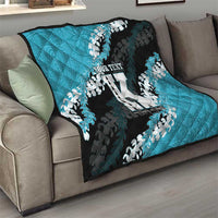 Personalized Kapolei Hawaii High School Quilt Puakenikeni Lei Hawaiian Pattern - Polynesian Pride