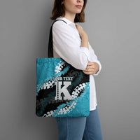 Personalized Kapolei Hawaii High School Tote Bag Puakenikeni Lei Hawaiian Pattern - Polynesian Pride