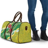 Personalized Leilehua Hawaii High School Travel Bag Puakenikeni Lei Hawaiian Pattern LT14 - Polynesian Pride