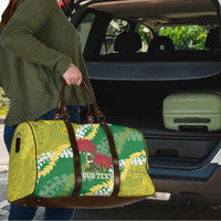 Personalized Leilehua Hawaii High School Travel Bag Puakenikeni Lei Hawaiian Pattern LT14 - Polynesian Pride