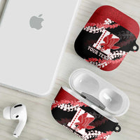 Personalized Kalani Hawaii High School AirPods Case Puakenikeni Lei Hawaiian Pattern LT14 - Polynesian Pride