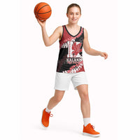 Personalized Kalani Hawaii High School Basketball Jersey Puakenikeni Lei Hawaiian Pattern LT14 - Polynesian Pride