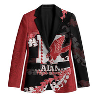 Personalized Kalani Hawaii High School Blazer Puakenikeni Lei Hawaiian Pattern - Polynesian Pride