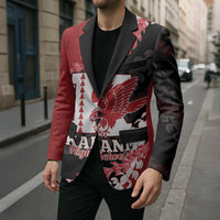 Personalized Kalani Hawaii High School Blazer Puakenikeni Lei Hawaiian Pattern - Polynesian Pride