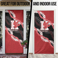 Personalized Kalani Hawaii High School Door Cover Puakenikeni Lei Hawaiian Pattern LT14 - Polynesian Pride