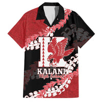 Personalized Kalani Hawaii High School Family Matching Off The Shoulder Long Sleeve Dress and Hawaiian Shirt Puakenikeni Lei Hawaiian Pattern - Polynesian Pride