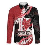 Personalized Kalani Hawaii High School Family Matching Off Shoulder Short Dress and Hawaiian Shirt Puakenikeni Lei Hawaiian Pattern - Polynesian Pride