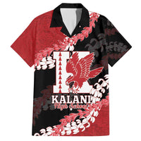 Personalized Kalani Hawaii High School Family Matching Tank Maxi Dress and Hawaiian Shirt Puakenikeni Lei Hawaiian Pattern - Polynesian Pride