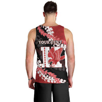 Personalized Kalani Hawaii High School Men Tank Top Puakenikeni Lei Hawaiian Pattern LT14 - Polynesian Pride