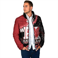 Personalized Kalani Hawaii High School Padded Jacket Puakenikeni Lei Hawaiian Pattern LT14 - Polynesian Pride