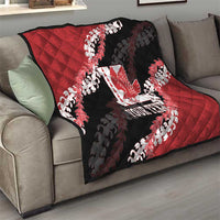 Personalized Kalani Hawaii High School Quilt Puakenikeni Lei Hawaiian Pattern - Polynesian Pride