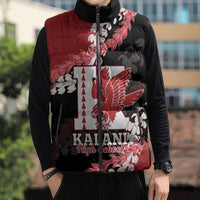 Personalized Kalani Hawaii High School Sleeveless Puffer Jacket Puakenikeni Lei Hawaiian Pattern LT14 - Polynesian Pride