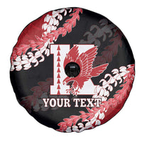 Personalized Kalani Hawaii High School Spare Tire Cover Puakenikeni Lei Hawaiian Pattern - Polynesian Pride