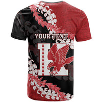 Personalized Kalani Hawaii High School T Shirt Puakenikeni Lei Hawaiian Pattern LT14 - Polynesian Pride