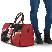 Personalized Kalani Hawaii High School Travel Bag Puakenikeni Lei Hawaiian Pattern - Polynesian Pride