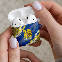Kaiser Hawaii High School AirPods Case Puakenikeni Lei Hawaiian Pattern LT14 - Polynesian Pride
