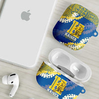 Kaiser Hawaii High School AirPods Case Puakenikeni Lei Hawaiian Pattern LT14 - Polynesian Pride