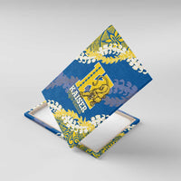 Kaiser Hawaii High School Canvas Wall Art Puakenikeni Lei Hawaiian Pattern - Polynesian Pride